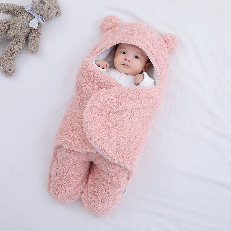 Ultra-Soft Baby Cotton & Fleece Wrap