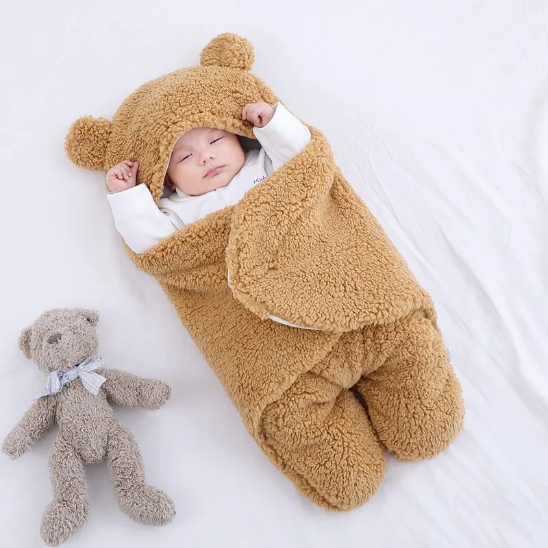 Ultra-Soft Baby Cotton & Fleece Wrap