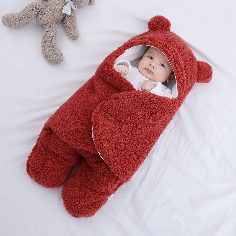 Ultra-Soft Baby Cotton & Fleece Wrap