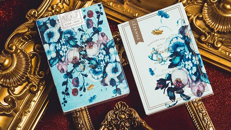 Van Gogh Flowers Rococo Playing Cards