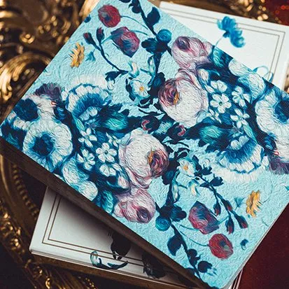 Van Gogh Flowers Rococo Playing Cards