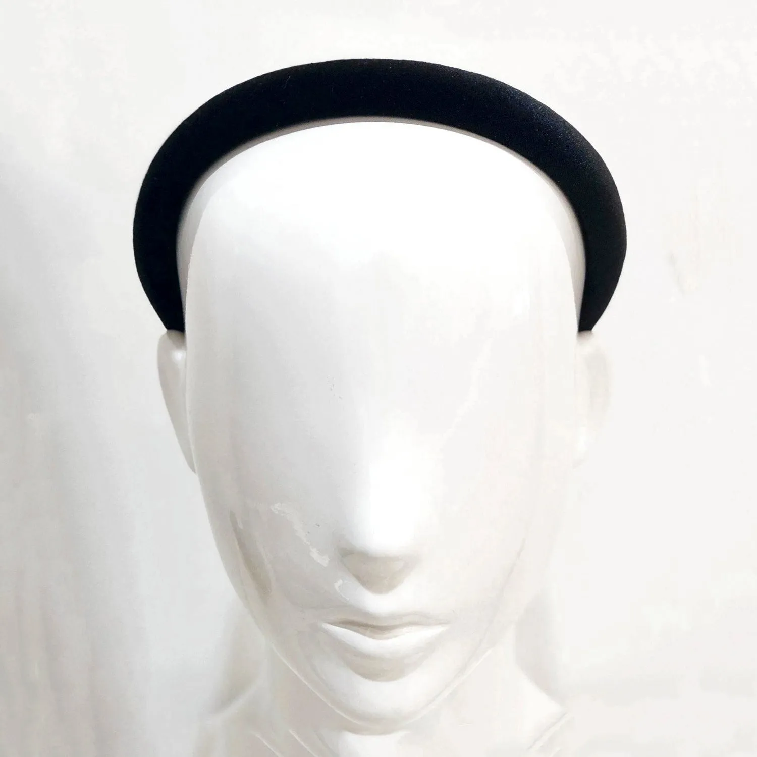 Velvet 1.5 cm Padded Emerald Headband