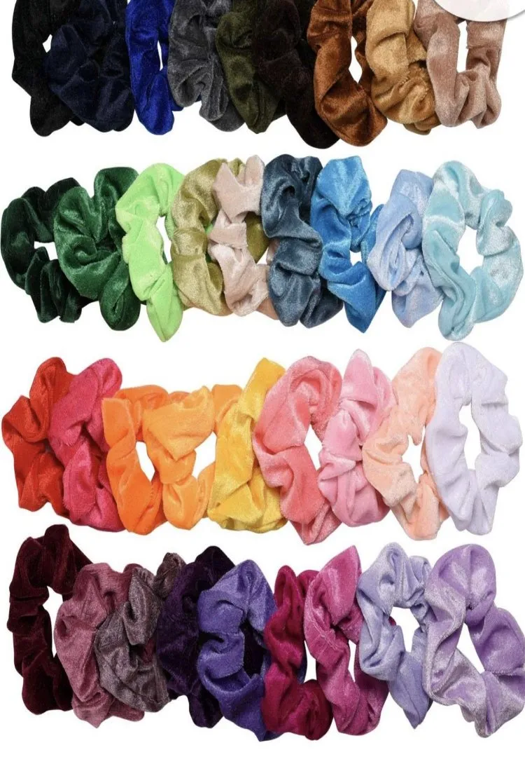 Velvet Plush Scrunchies