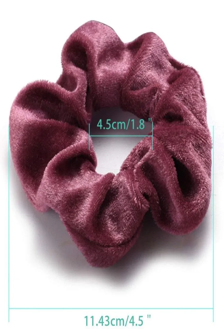 Velvet Plush Scrunchies