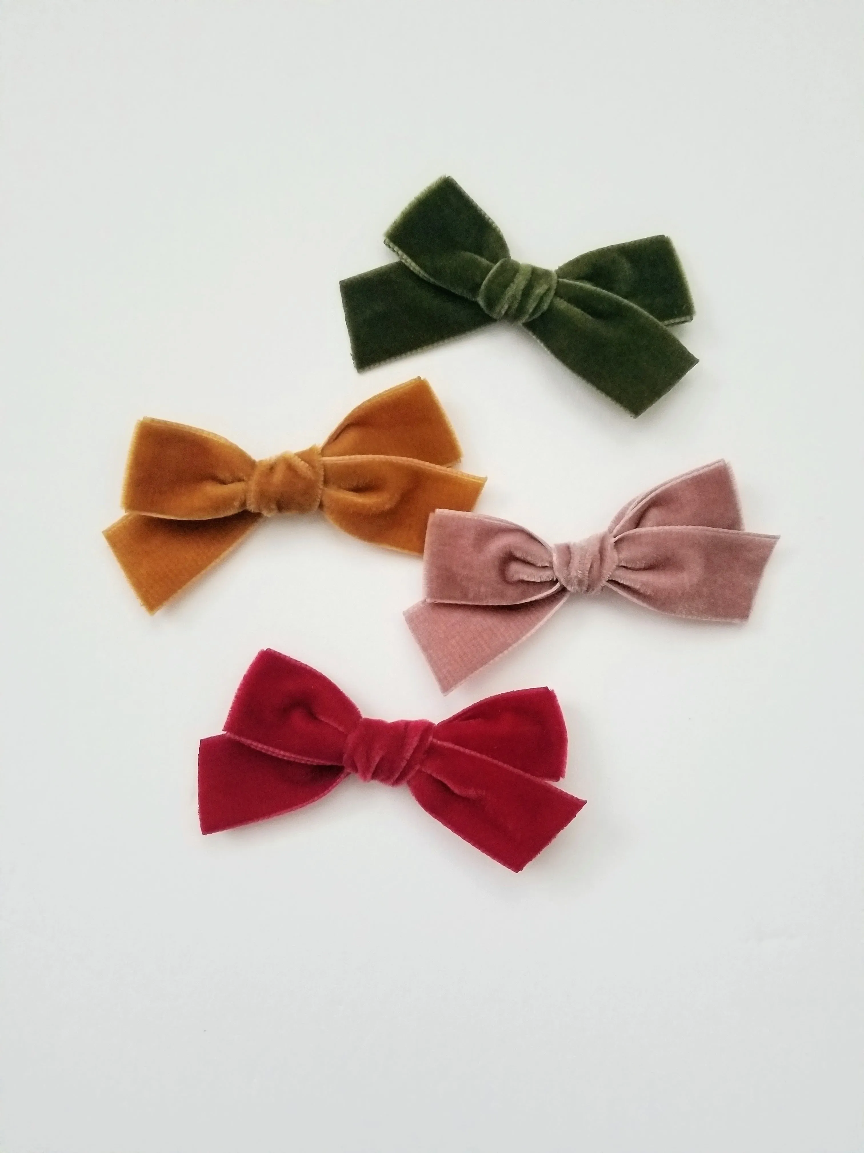 Velvet School Girl Bows