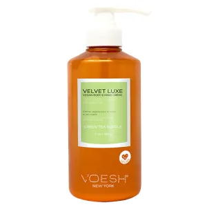 Voesh Velvet Luxe Body & Hand Cream | Green Tea Supple, 17oz