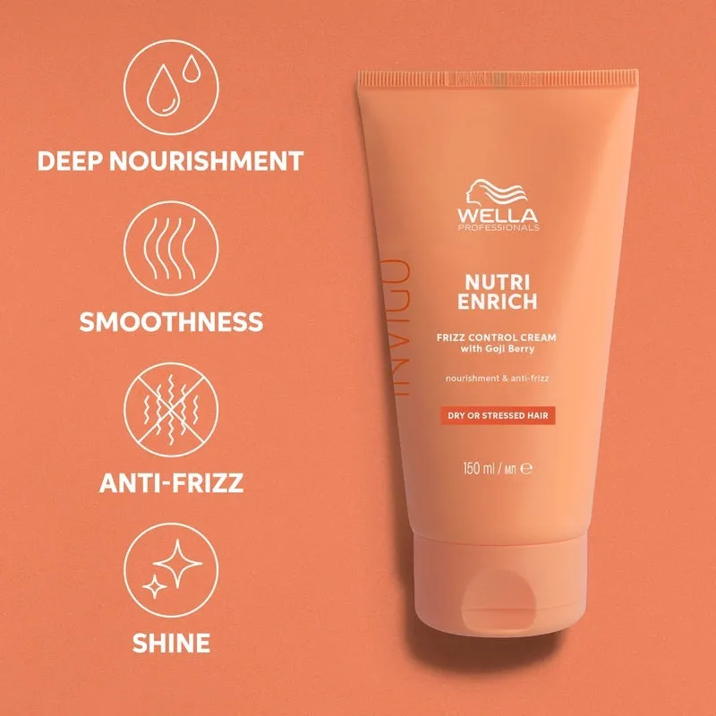 Wella Invigo Nutri Enrich Leave-In Frizz Control Cream 150ml