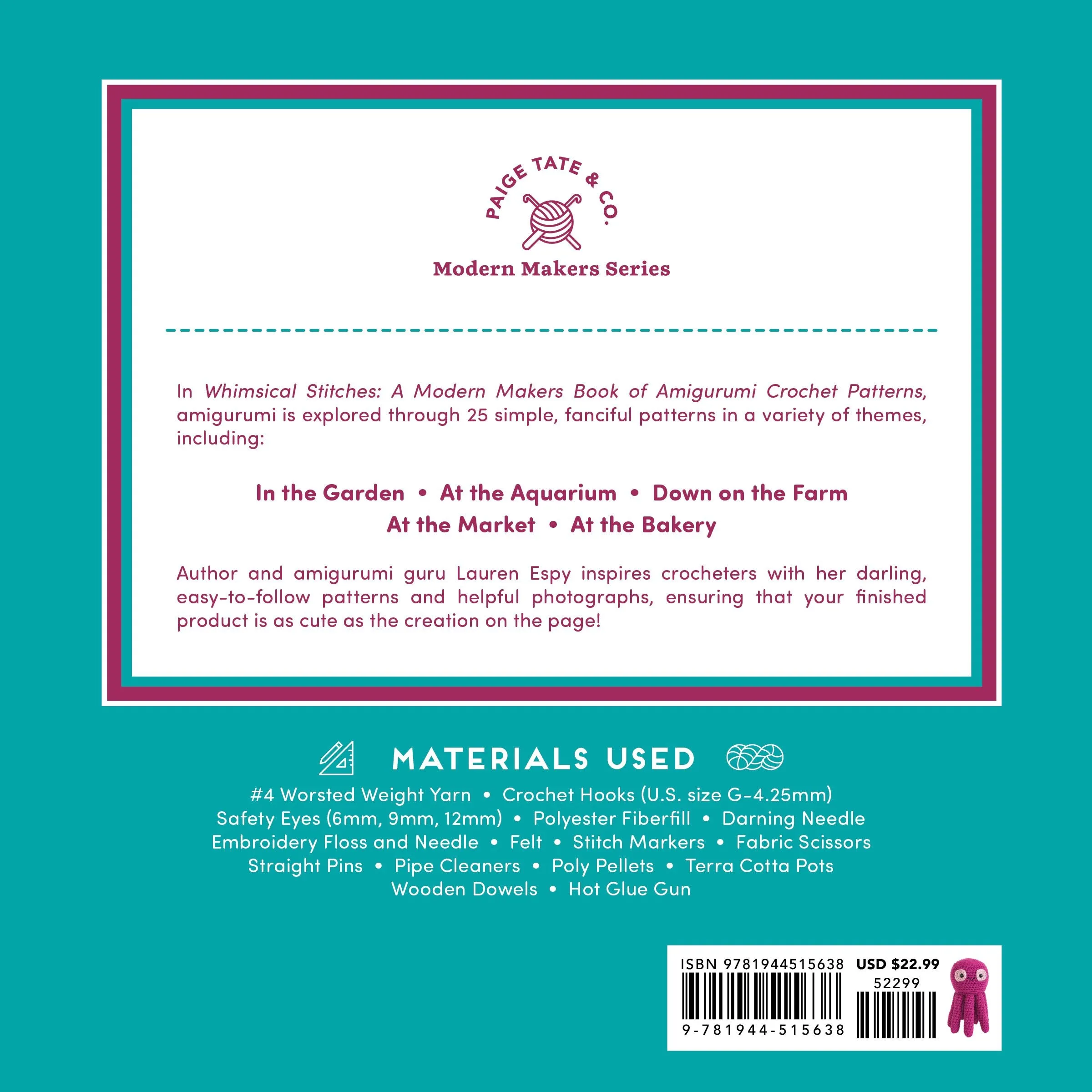 Whimsical Stitches: A Modern Makers Book of Amigurumi Crochet Patterns