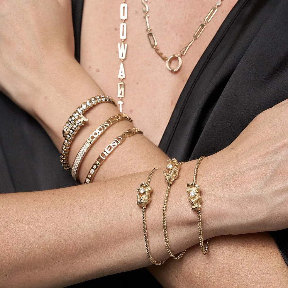 Wise monkeys Bracelet
